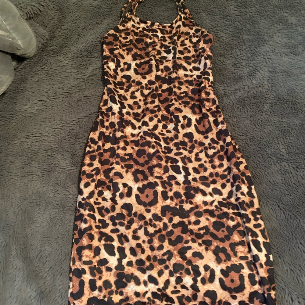Small Leopard Print Dress